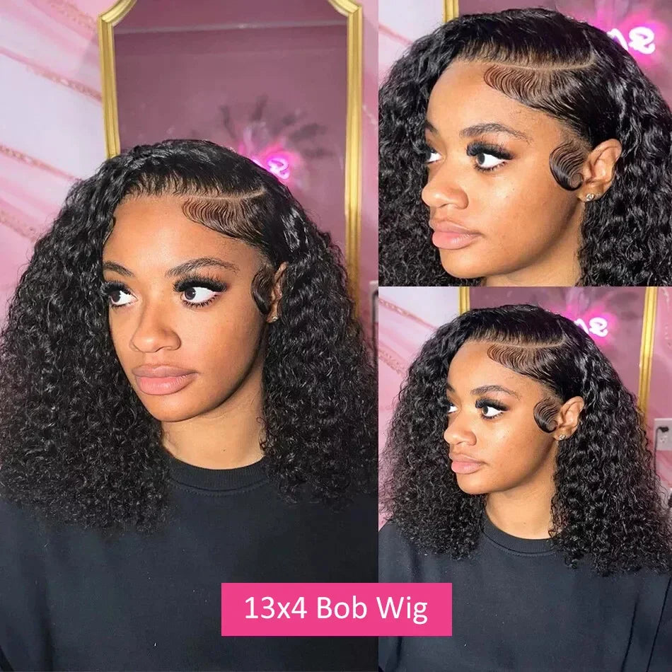 Throw On & Go | Deep Wave Glueless HD Lace 13x4 Frontal Wig by Mayfive