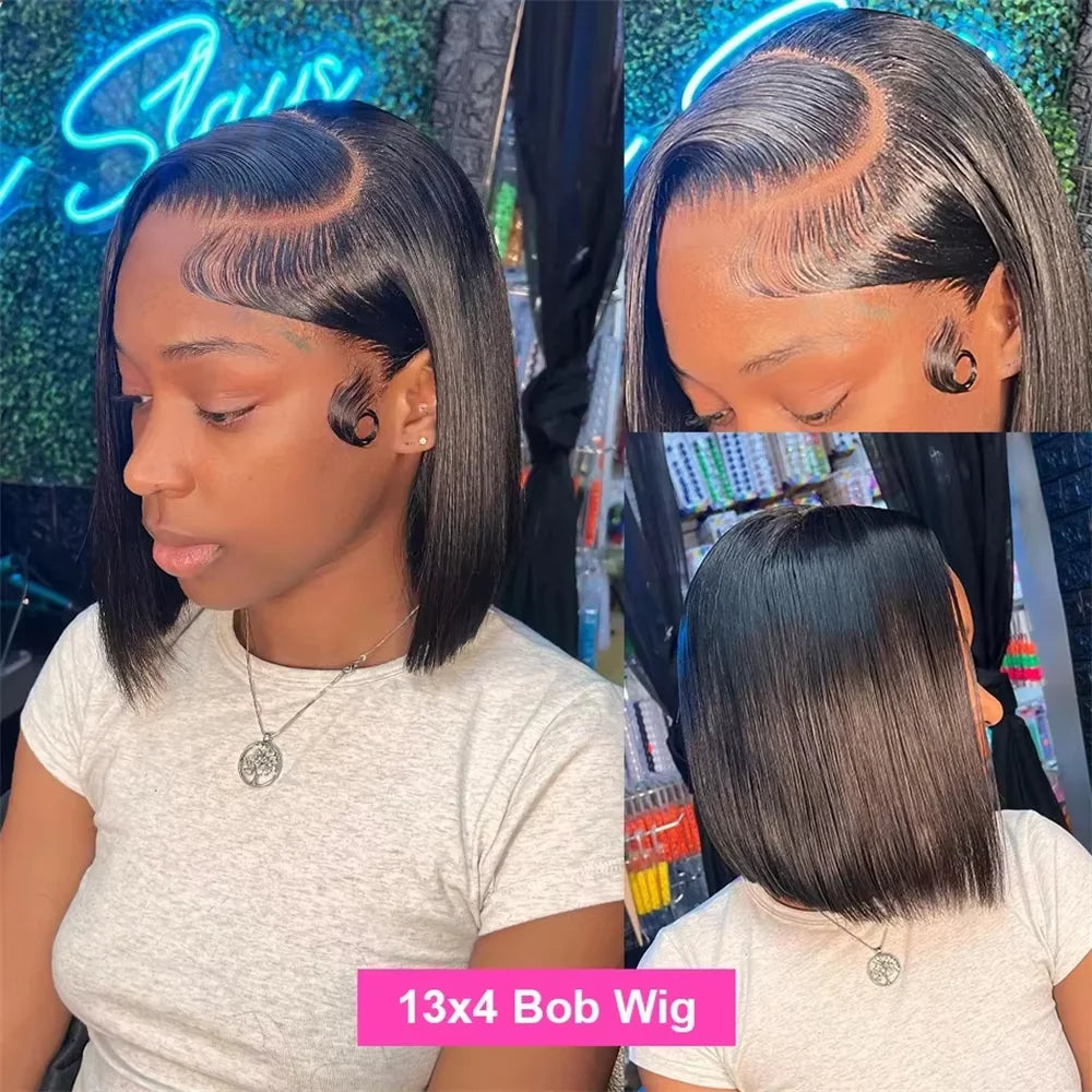 1 Min Install | 250% High Density Wear & Go Glueless HD Lace 13x4 Frontal Wig