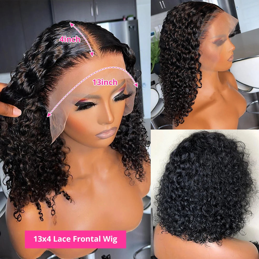 Wear & Go | 200% Density Deep Wave Glueless HD Lace 13x4 Frontal Wig