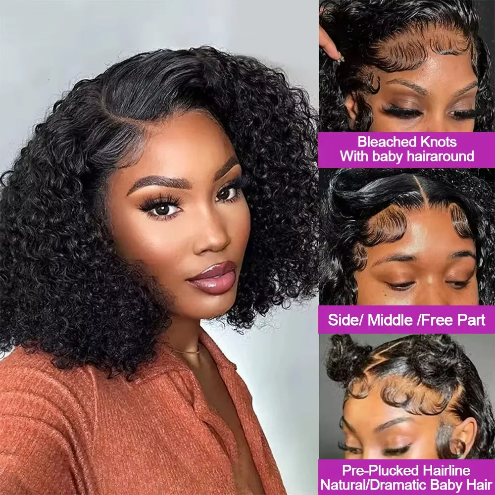 Wear & Go | 250% High Density Water Wave Glueless HD Lace 13x4 Frontal Wig