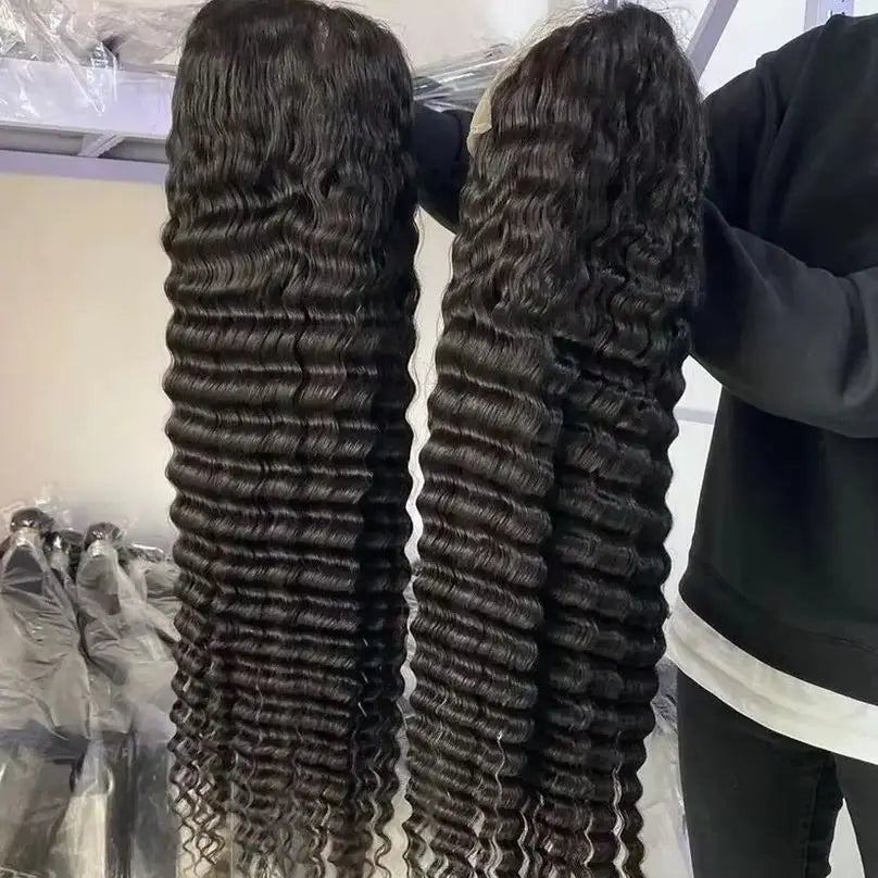 Ready To Wear | Deep Wave Glueless HD Lace 13x6 Frontal Wig by Myrna
