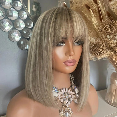 Color Pop | Brown Highlight Glueless HD Lace 13x4 Frontal Wig