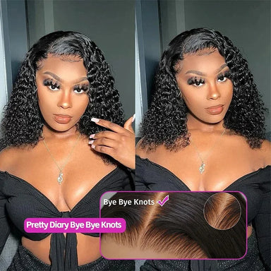 Effortless Waves | 200% Density Water Wave Glueless HD Lace 13x4 Frontal Wig