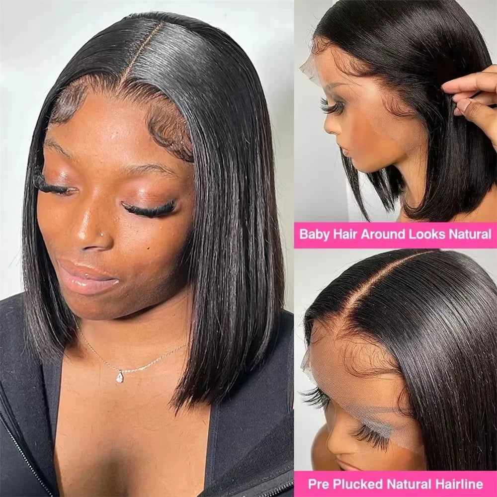 1 Min Install | 250% High Density Wear & Go Glueless HD Lace 13x4 Frontal Wig