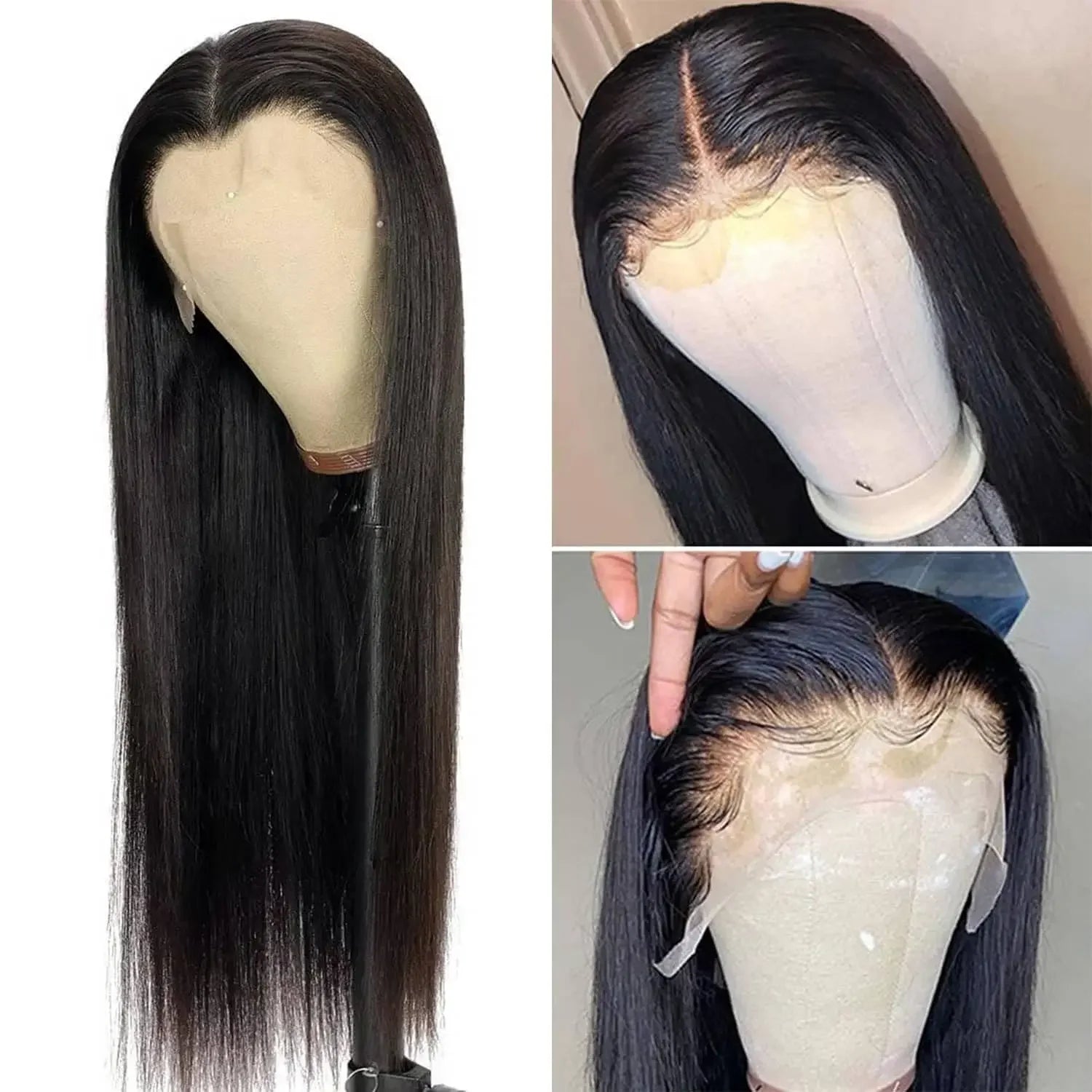 Sleek & Smooth | Straight Glueless HD Lace 13x4 Frontal Wig Pre-Cut