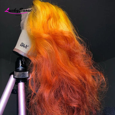 Sun-Kissed | 180% Density Highlight Glueless HD Lace 13x4 Frontal Wig Pre-Cut