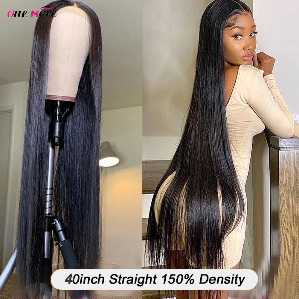 Sleek & Smooth | Straight Glueless HD Lace 13x6 Frontal Wig by OneMore Pre-Cut