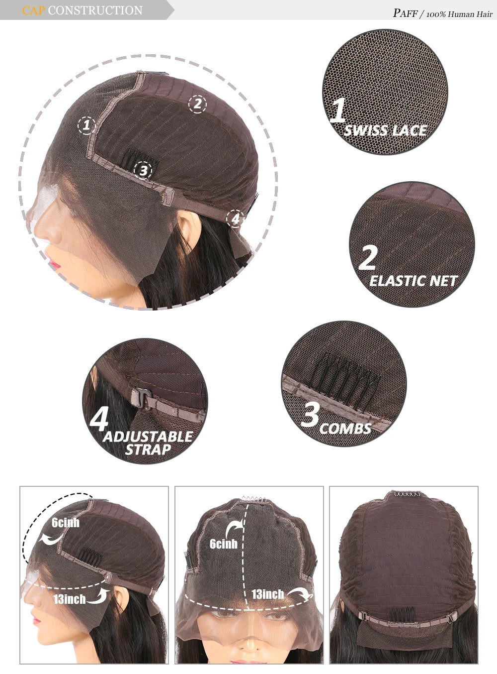 Big Curl Energy | Kinky Curly Glueless HD Lace 13x6 Frontal Wig by PAFF Pre-Cut