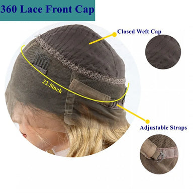 Ready To Wear | Brown Highlight Deep Wave Glueless HD Lace 13x6 Frontal Wig