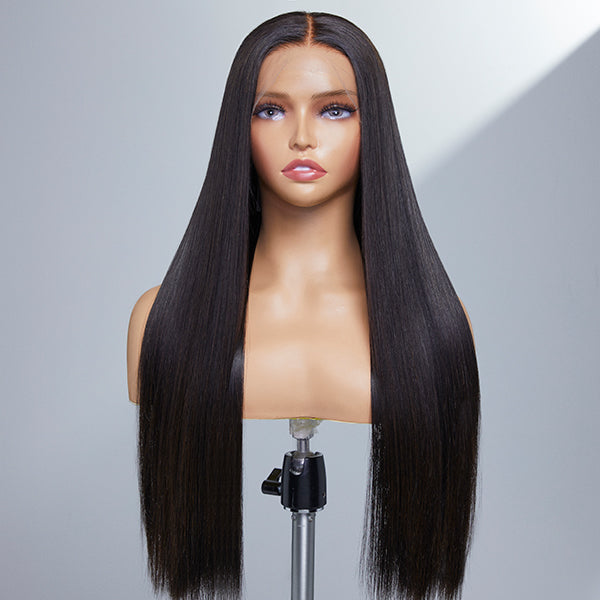 Luxury Choice | Super Density Silky Straight 13x4 Frontal Undetectable HD Lace Long Wig 100% Human Hair