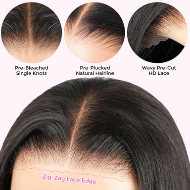 Big Curl Energy | Kinky Curly Glueless HD Lace 7x5 Closure Wig Pre-Cut