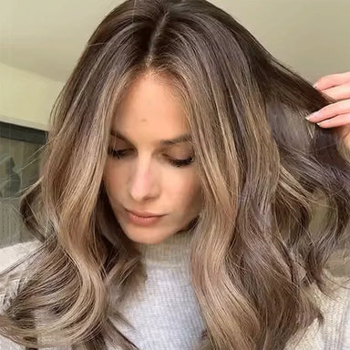 Trending Now | Honey Brown Highlight Glueless HD Lace 13x6 Frontal Wig