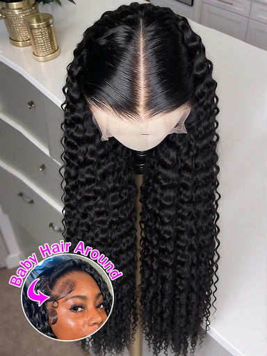 Ready To Wear | 220% Density Deep Wave Glueless HD Lace 13x6 Frontal Wig