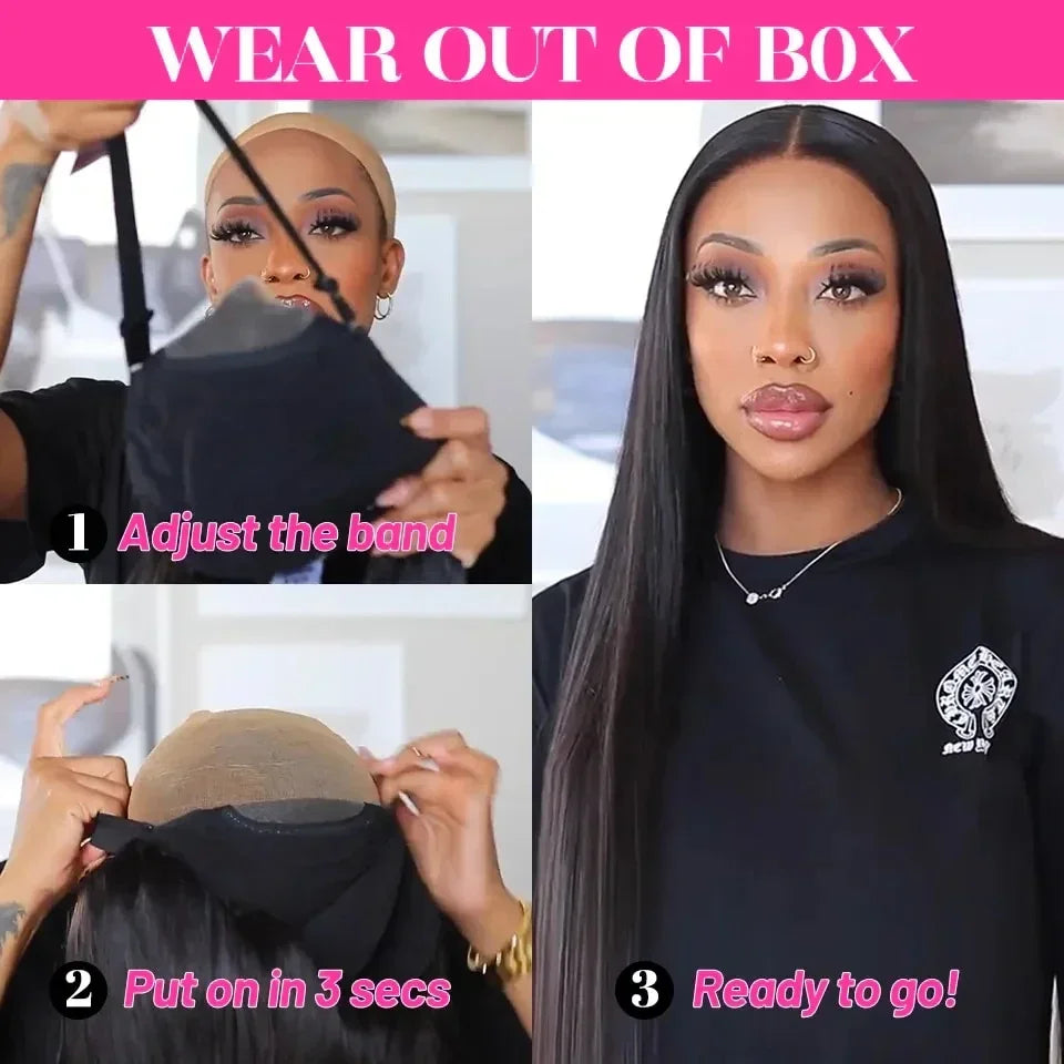 Classic Silk | Straight Glueless HD Lace 5x5 Closure Wig — Top Seller