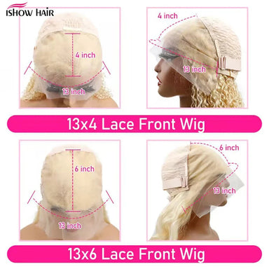 Bold Blonde | 613 Blonde Glueless HD Lace 13x6 Frontal ishow hair Wig Pre-Cut