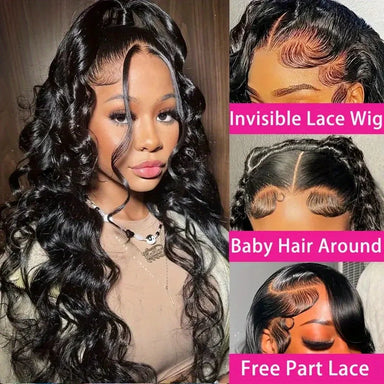 Wear & Go | 200% Density Deep Wave Glueless HD Lace 13x6 Frontal Wig Pre-Cut