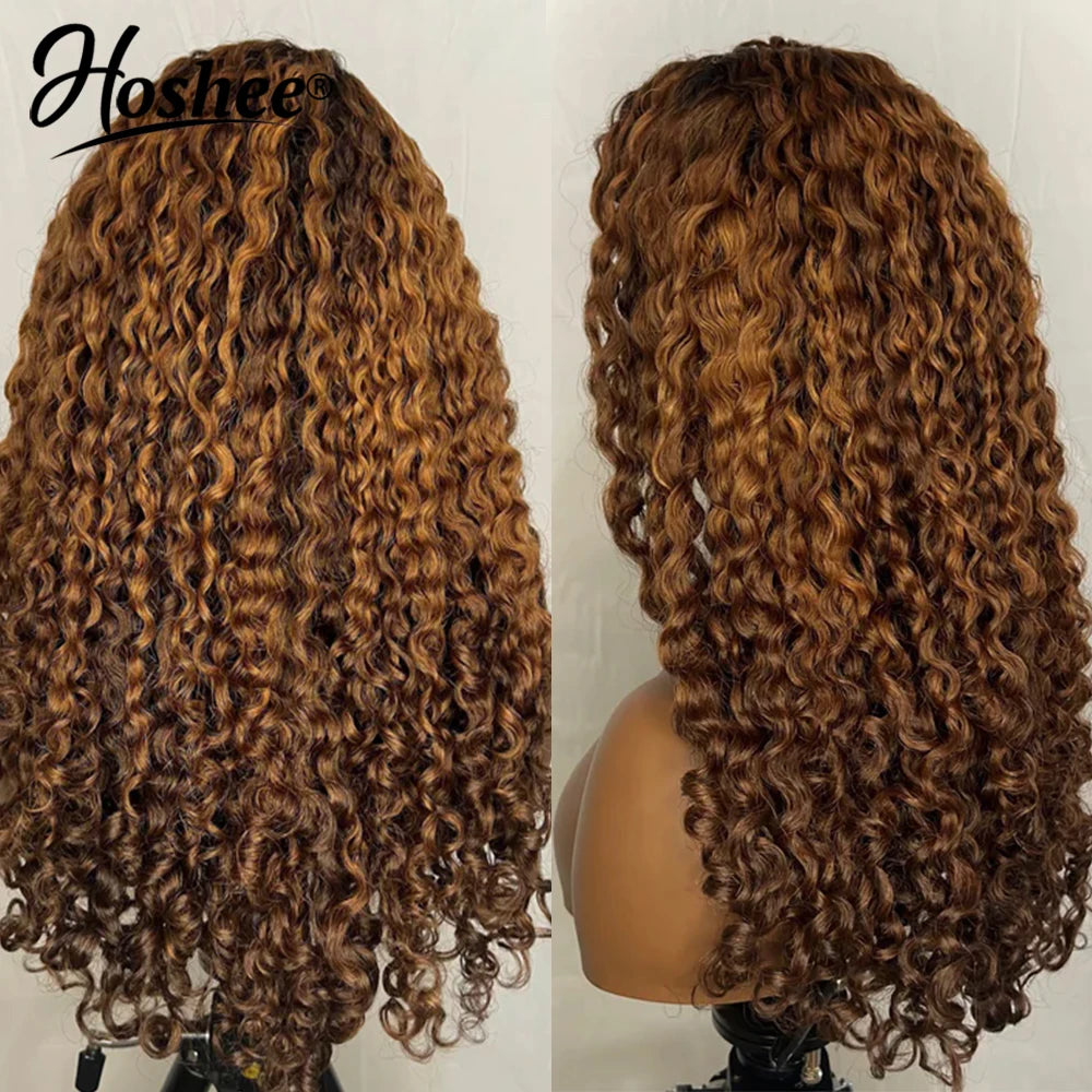 Curl Goals | 250% High Density Kinky Curly Glueless HD Lace 4x4 Closure Wig