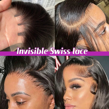 Chic Bob | 300% Extra Density Bob Glueless HD Lace 13x6 Frontal Bob Wig