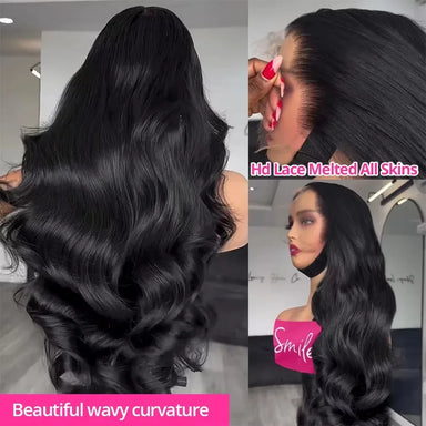 Effortless Glam | 250% High Density Loose Wave Glueless HD Lace 13x6 Frontal Wig Pre-Cut