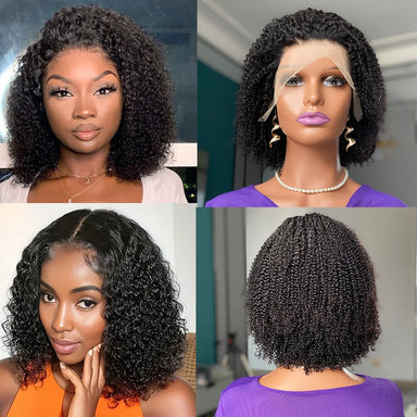 Big Curl Energy | 180% Density Kinky Curly Glueless HD Lace 13x4 Frontal Wig