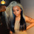 Sleek & Smooth | Salt & Pepper 180% Density Straight Glueless HD Lace 13x6 Frontal Wig