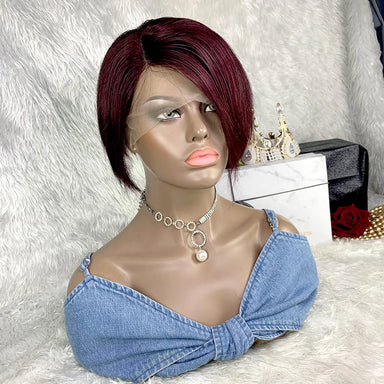 Rich Color | Burgundy 99J Glueless HD Lace 13x4 Frontal Wig