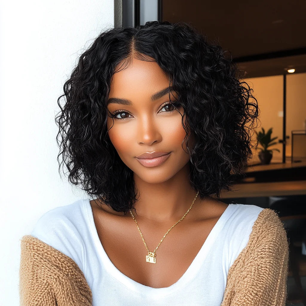 Throw On & Go | Deep Wave Glueless HD Lace 13x6 Frontal Wig