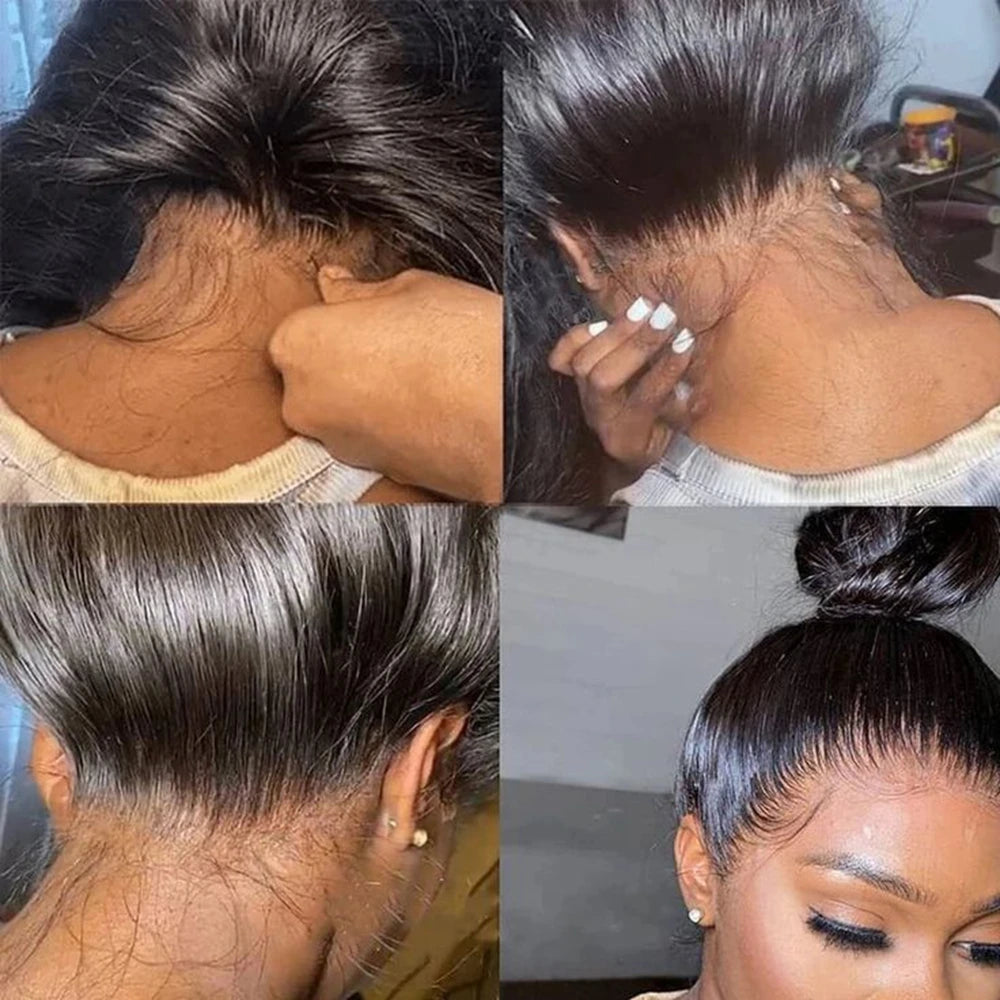 Classic Silk | Straight Glueless HD Lace 360 Lace Wig Pre-Cut