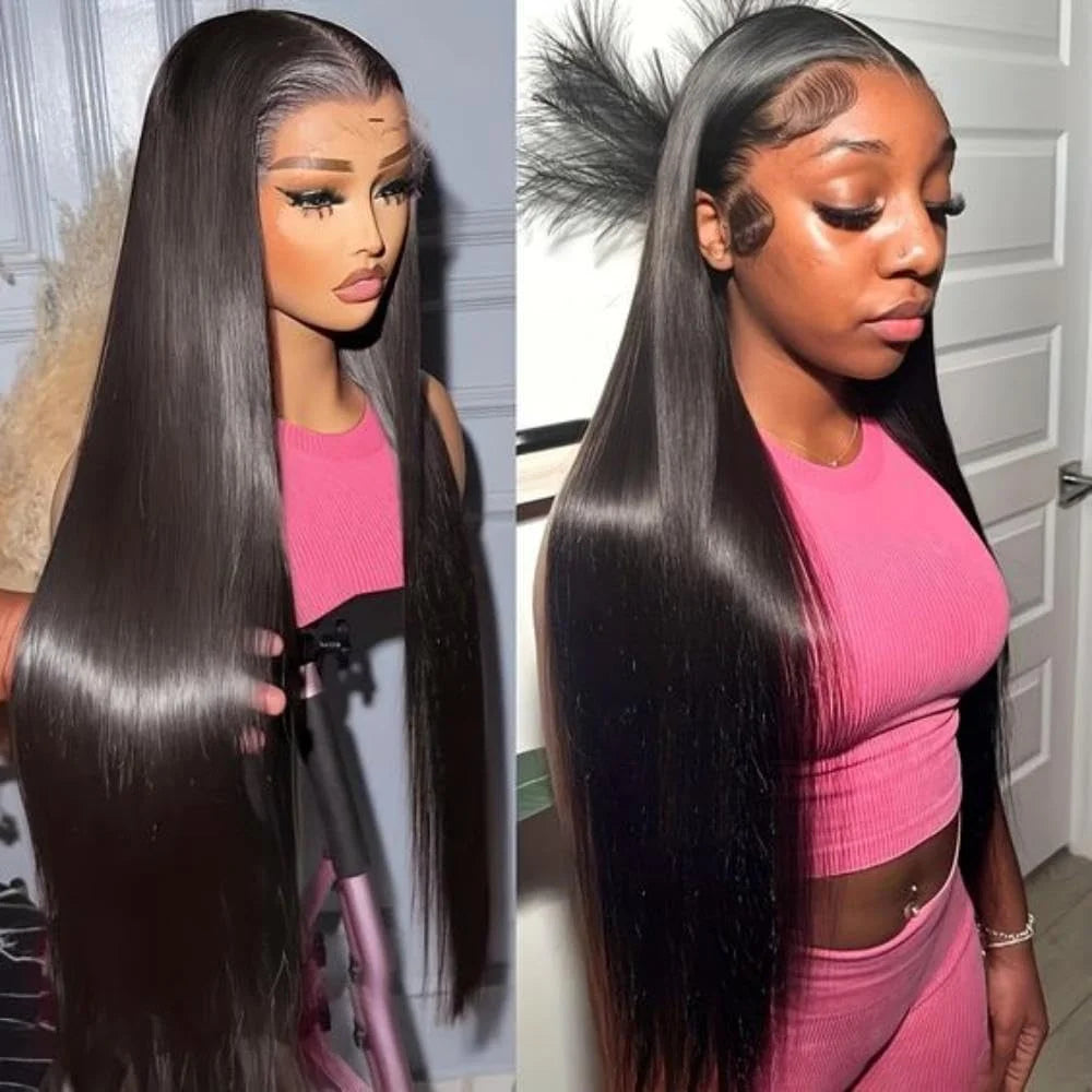 Classic Silk | 250% High Density Straight Glueless HD Lace 13x6 Frontal Wig Pre-Cut