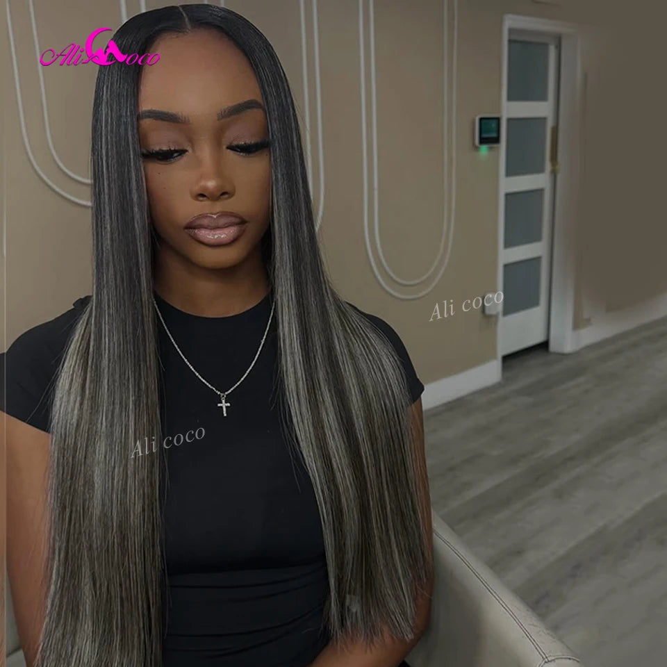 Color Pop | 180% Density Highlight Glueless HD Lace 13x6 Frontal Wig Pre-Cut
