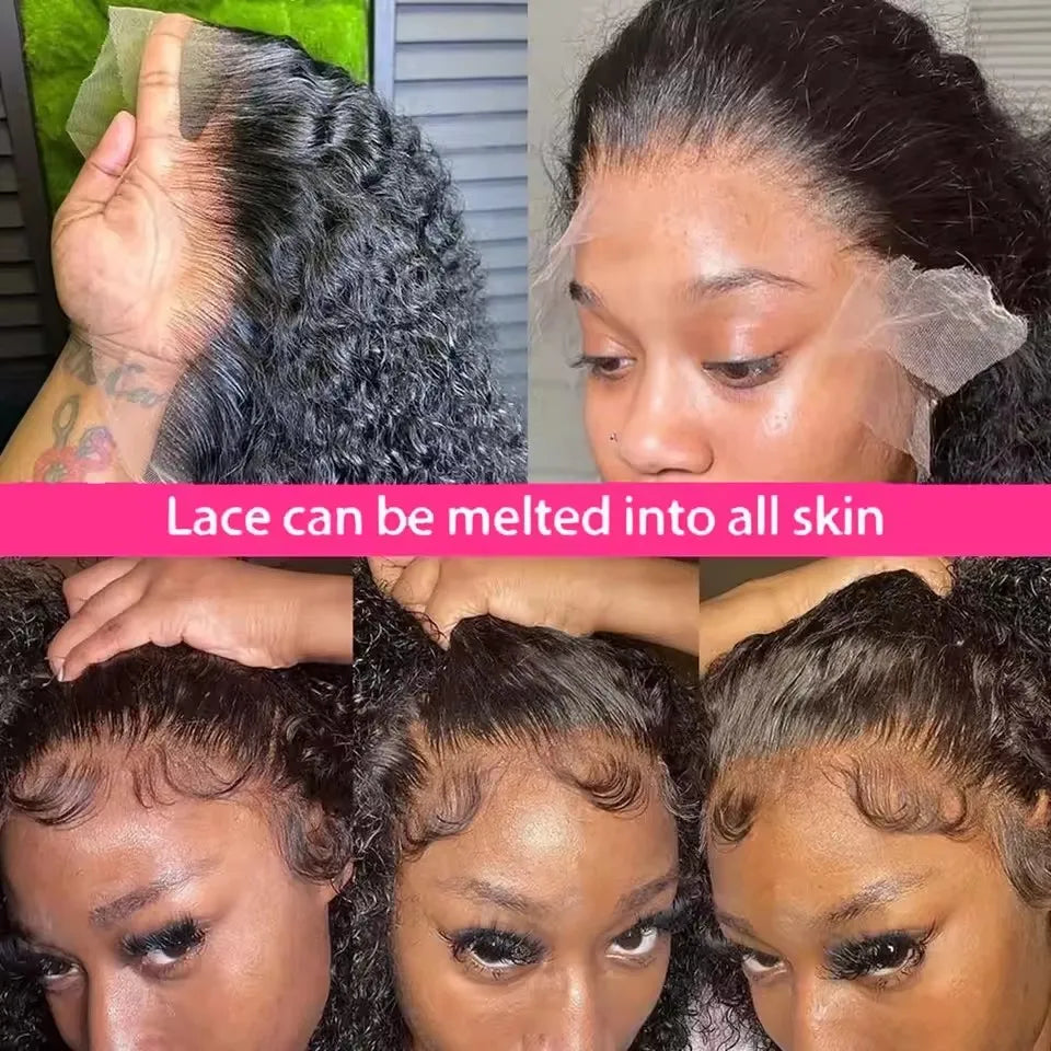 Throw On & Go | Water Wave Glueless HD Lace 13x4 Frontal Wig · 3630