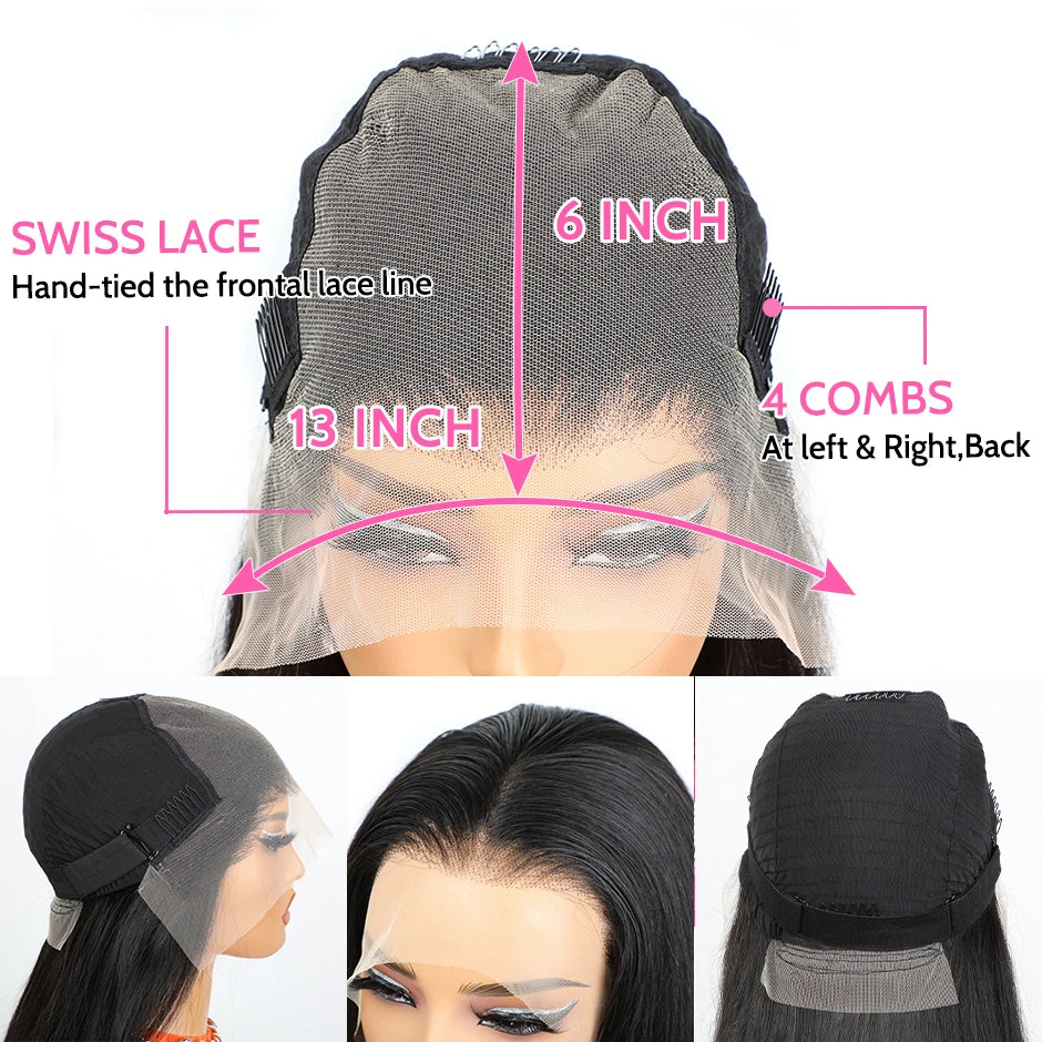 Wear & Go | Deep Wave Glueless HD Lace 13x6 Frontal Wig
