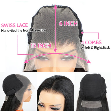 Wear & Go | Deep Wave Glueless HD Lace 13x6 Frontal Wig