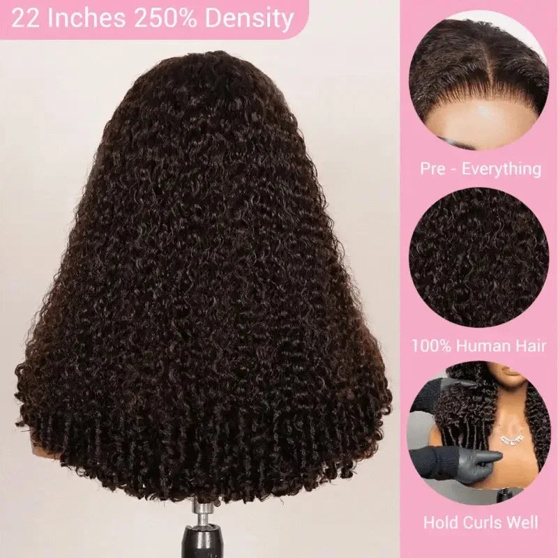 Wear & Go | Deep Wave Glueless HD Lace 13x6 Frontal Wig Pre-Cut