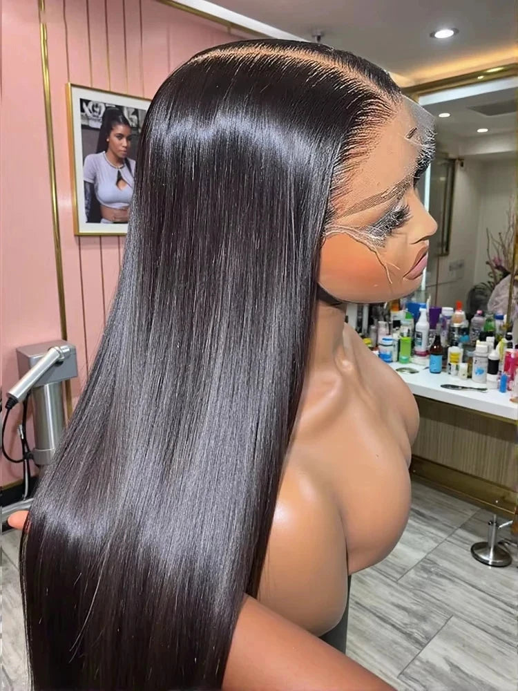 Polished Look | 250% High Density Straight Glueless HD Lace 13x6 Frontal Wig Pre-Cut