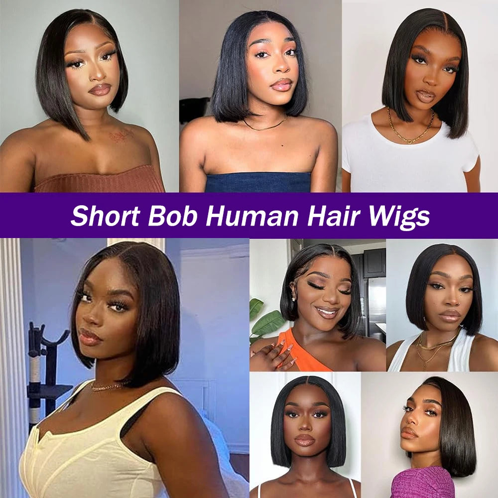 No Glue Needed | 300% Extra Density Wear & Go Glueless HD Lace 7x5 Closure Wig Pre-Cut