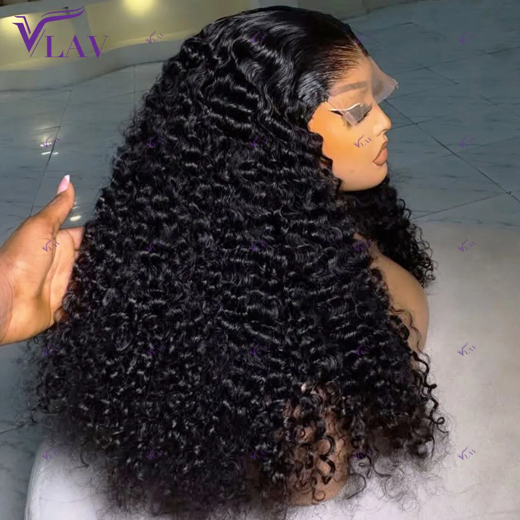 Natural Kinks | 450% Super Density Kinky Curly Glueless HD Lace 13x6 Frontal Wig