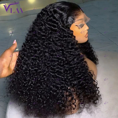 Natural Kinks | 450% Super Density Kinky Curly Glueless HD Lace 13x6 Frontal Wig
