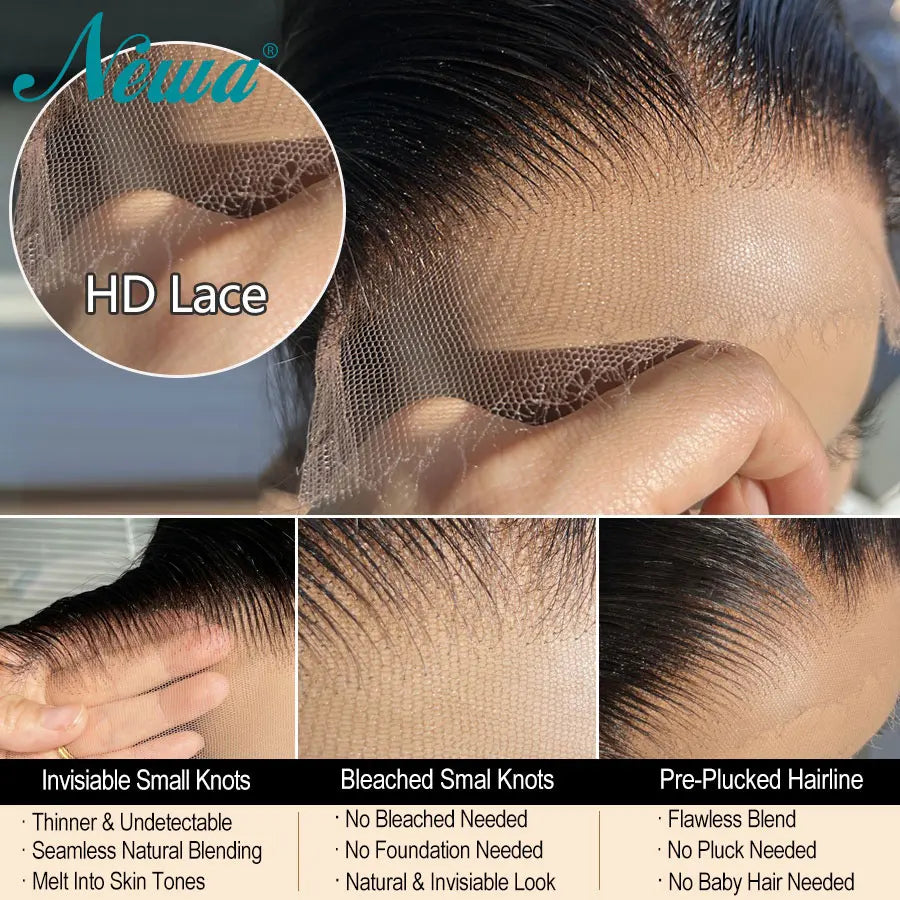 Polished Look | Straight Glueless HD Lace 13x6 Frontal Wig Pre-Cut