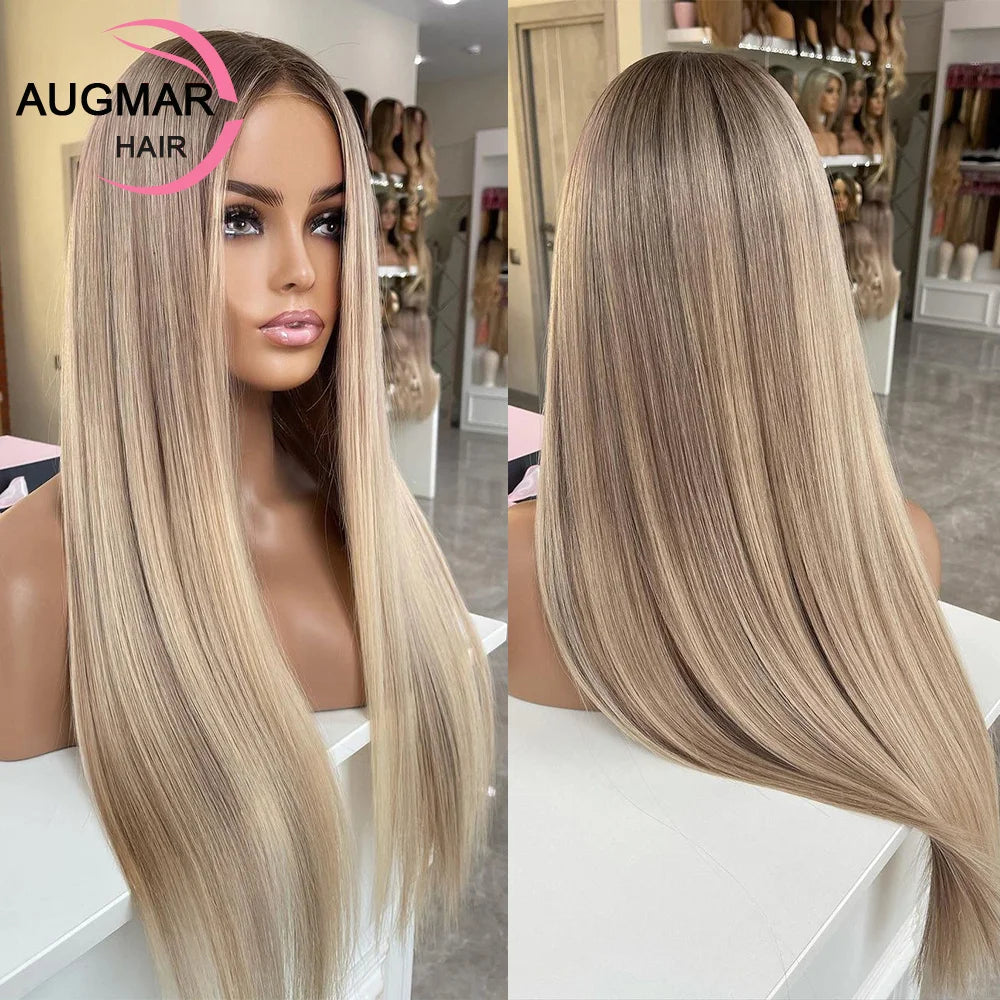 Sun-Kissed | Highlight Glueless HD Lace 13x6 Frontal Wig by AUGMARHair