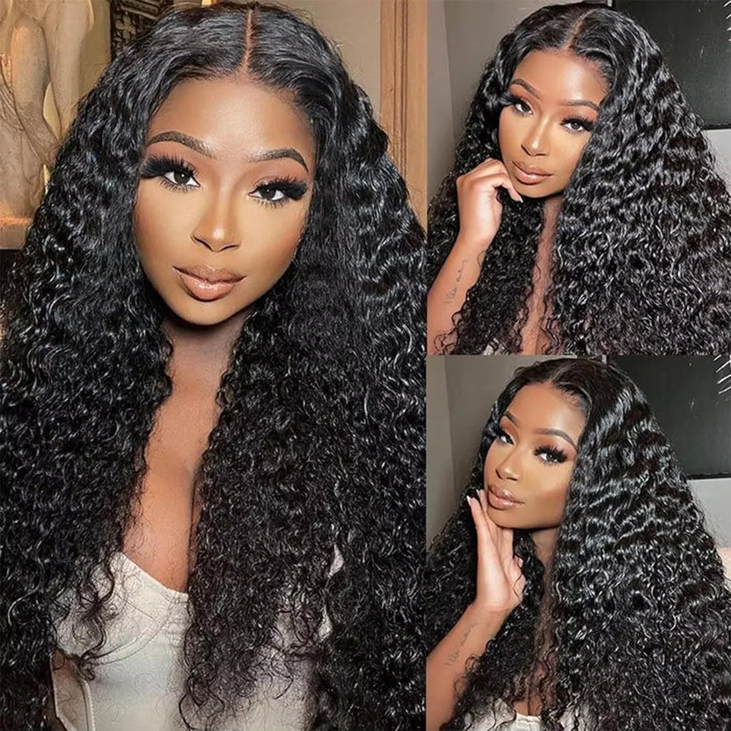 Curl Goals | 250% High Density Kinky Curly Glueless HD Lace 5x5 Closure Wig Pre-Cut