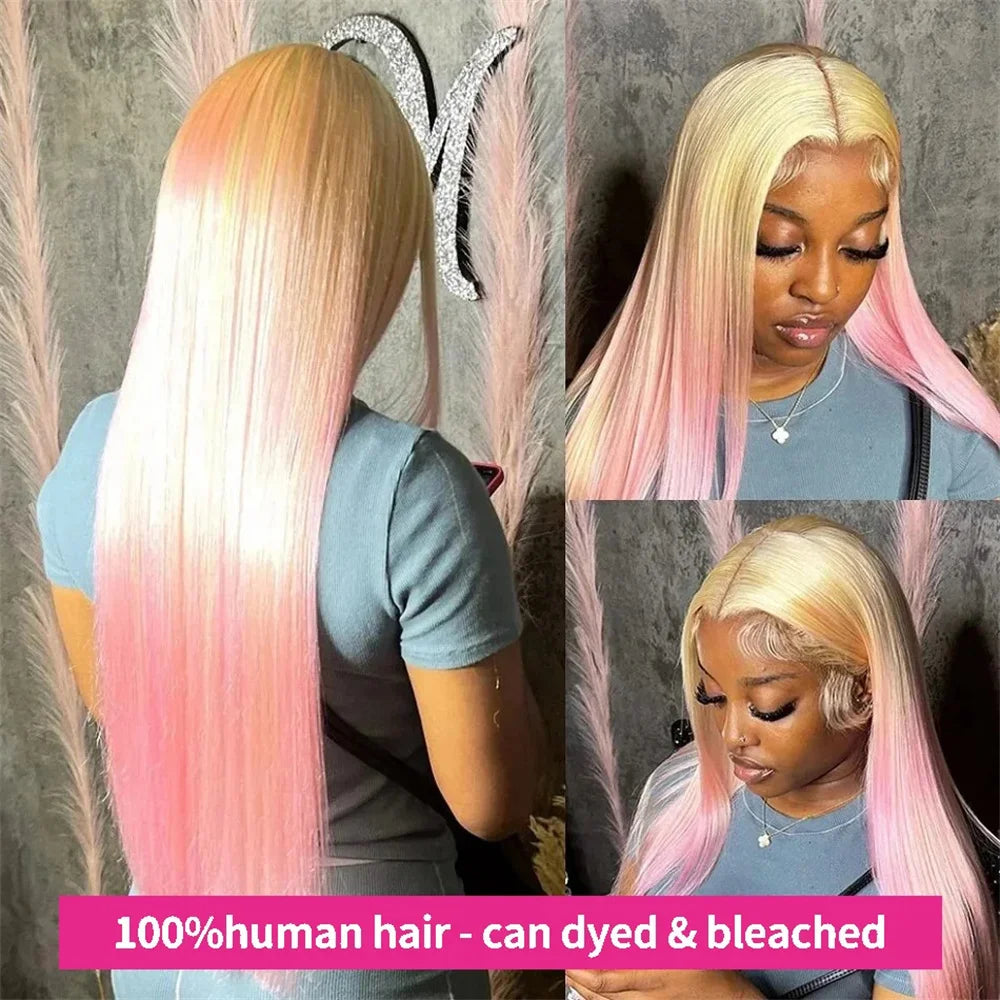 Bold Blonde | 220% Density 613 Blonde Glueless HD Lace 13x6 Frontal Wig