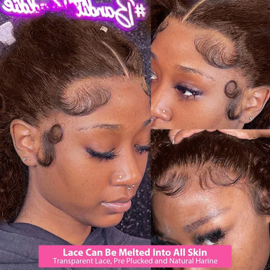 Effortless Waves | Chocolate Brown Water Wave Glueless HD Lace 13x6 Frontal Wig