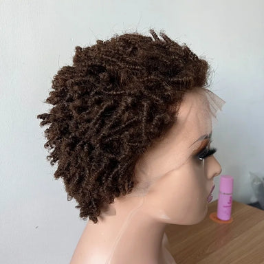 Curl Goals | 180% Density Kinky Curly Glueless HD Lace 13x4 Frontal Wig