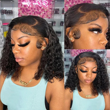 Effortless Waves | 200% Density Water Wave Glueless HD Lace 13x4 Frontal Umi Wig