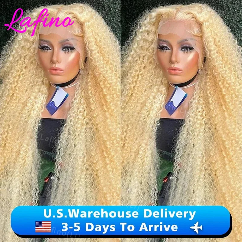 Natural Bounce | 613 Blonde Loose Wave Glueless HD Lace 13x6 Frontal Wig