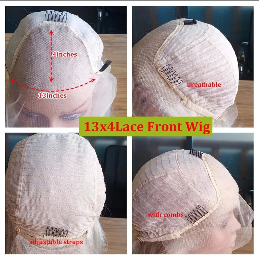 Blonde Vibes | 613 Blonde Glueless HD Lace 13x4 Frontal Wig Pre-Cut