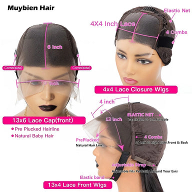 Statement Look | Burgundy 99J Glueless HD Lace 13x6 Frontal Wig by Muybien