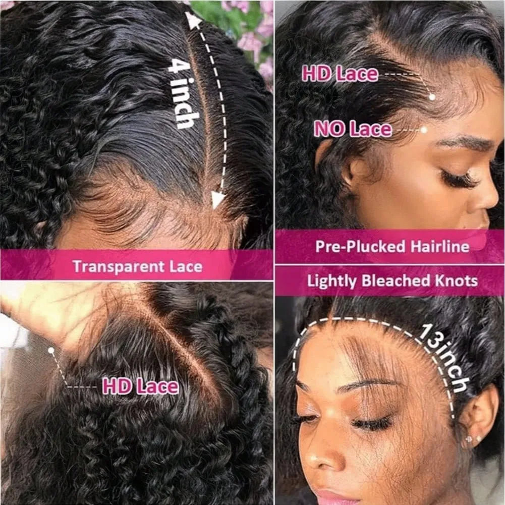 Ready To Wear | 250% High Density Deep Wave Glueless HD Lace 13x6 Frontal Wig — Best Seller