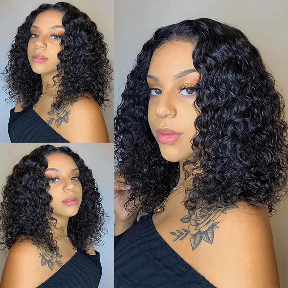 Throw On & Go | 200% Density Water Wave Glueless HD Lace 13x4 Frontal Duolux Hair Wig